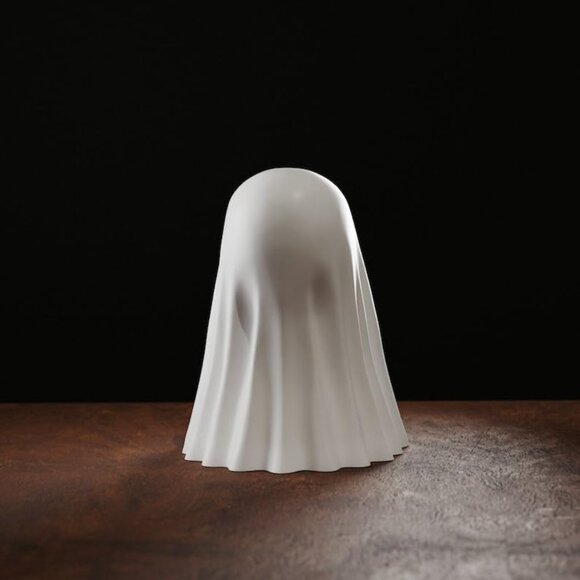 Ghost Spooky Resin Middle Finger Statue Cute Decor for Halloween Decorations - Picture 4 of 6